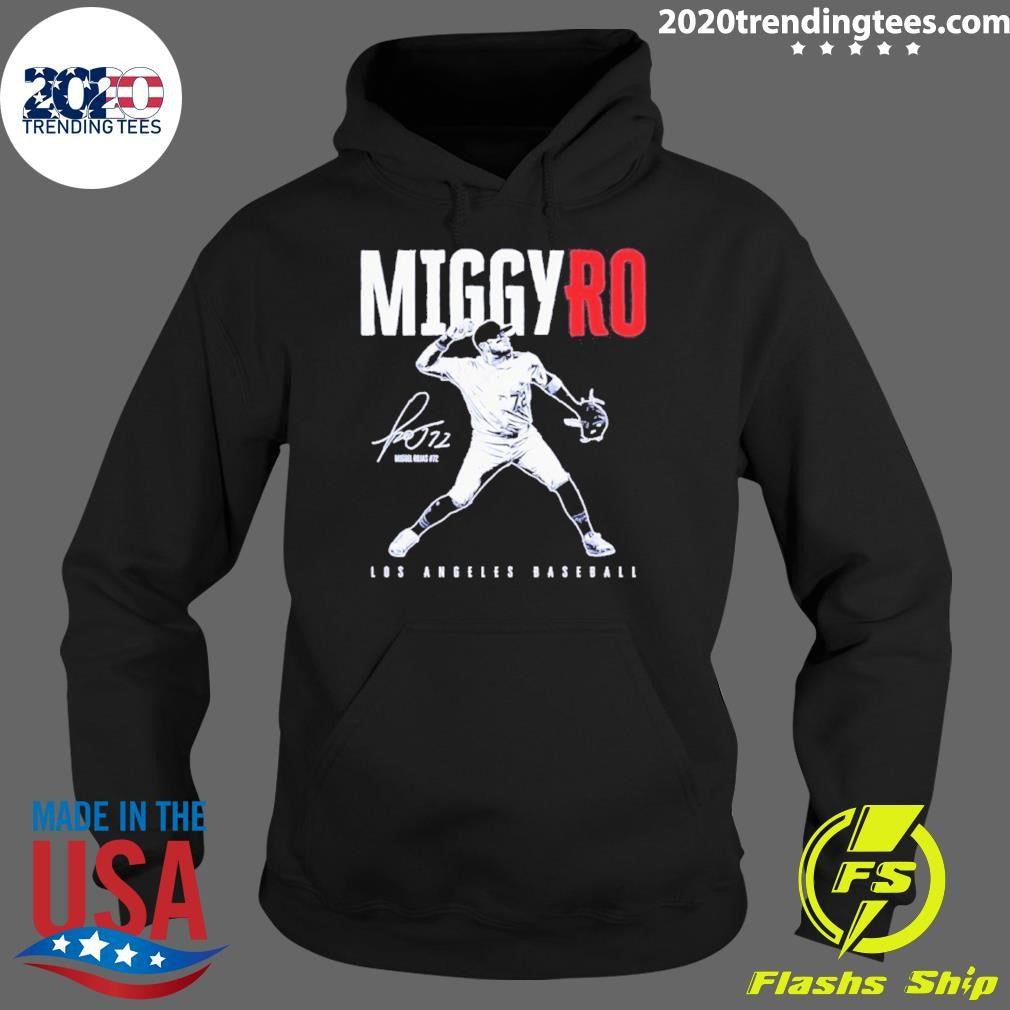 Miguel Rojas 72 Los Angeles Baseball Miggyro Signature Shirt