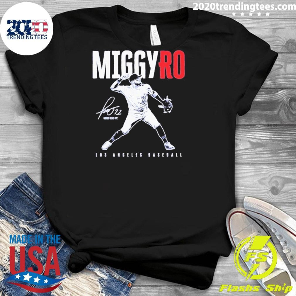 Miguel Rojas 72 Los Angeles Baseball Miggyro Signature Shirt
