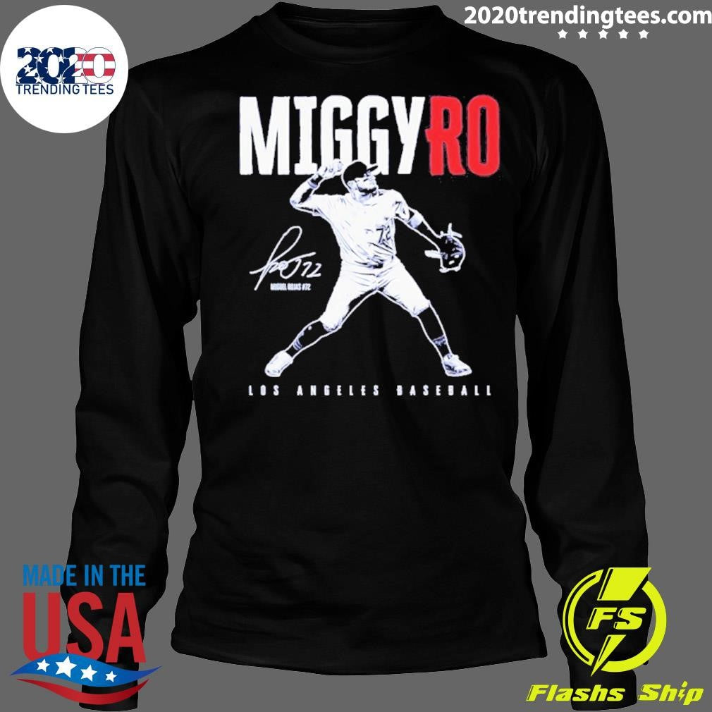 Miguel Rojas 72 Los Angeles Baseball Miggyro Signature Shirt