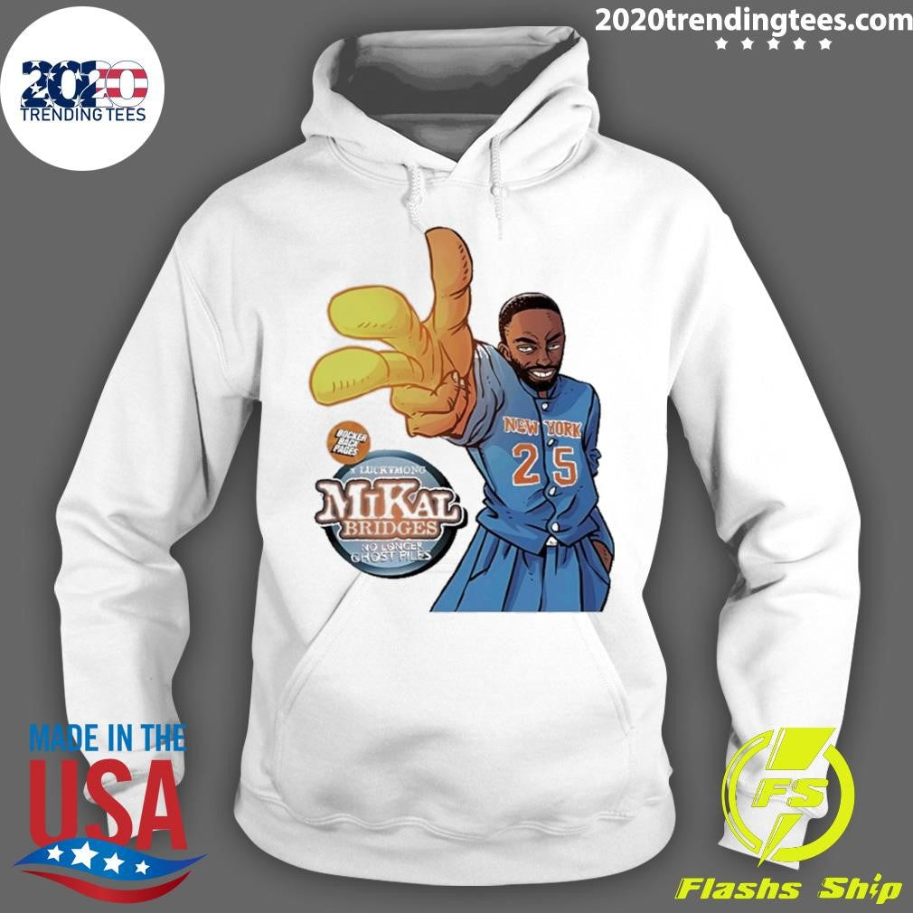 Mikal Bridges Mikal Celly No Longer Ghost Files Shirt