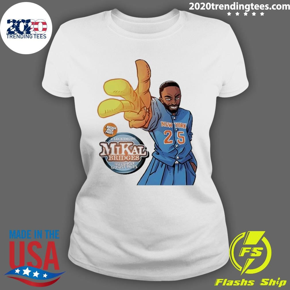 Mikal Bridges Mikal Celly No Longer Ghost Files Shirt