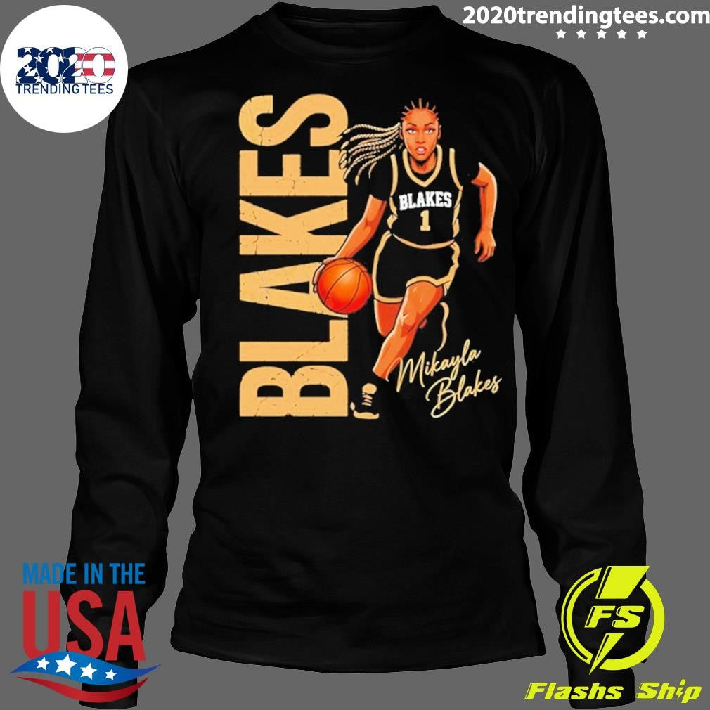 Mikayla Blakes Ncaa Women’s Basketball 2026 Signature Cartoon Shirt