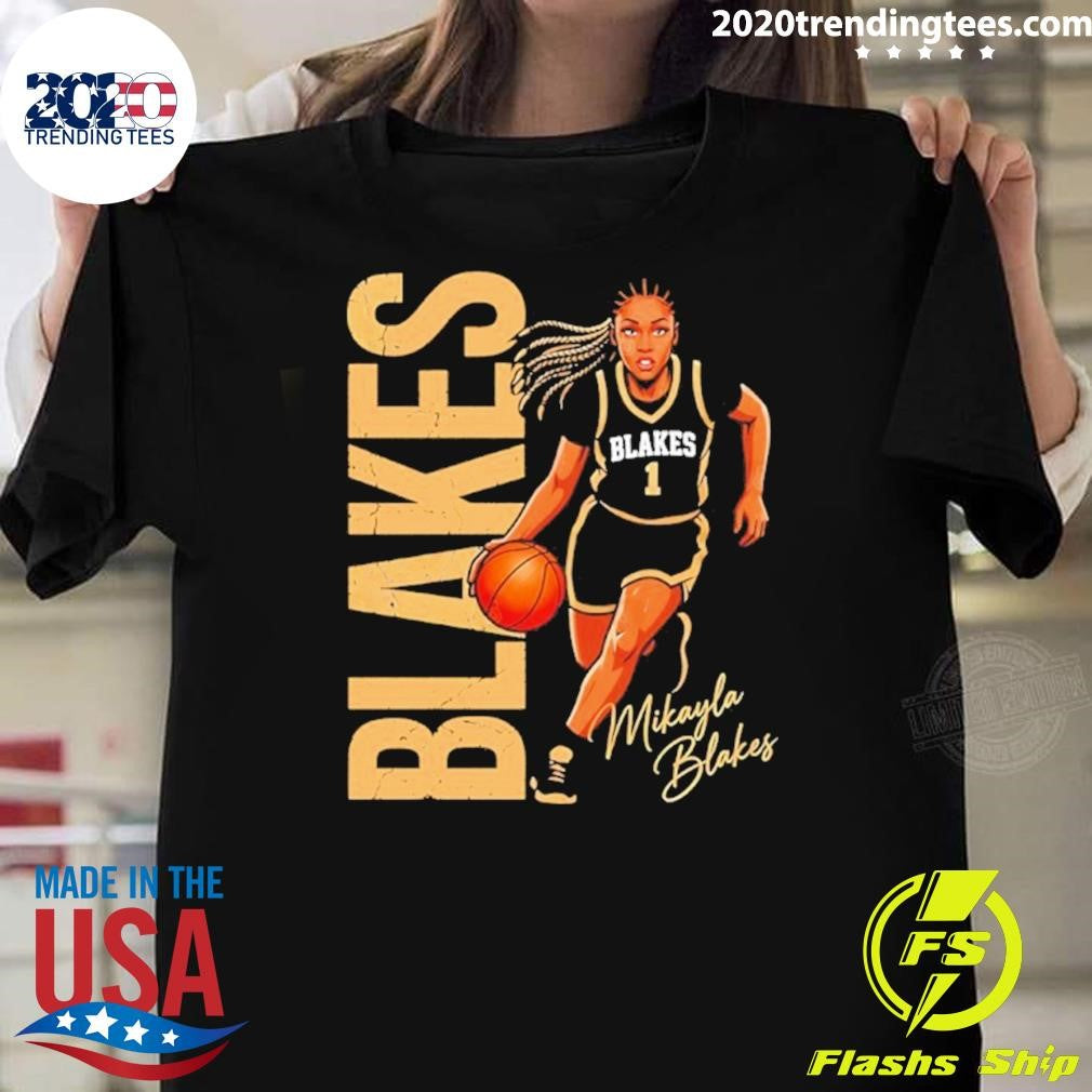 Mikayla Blakes Ncaa Women’s Basketball 2026 Signature Cartoon Shirt