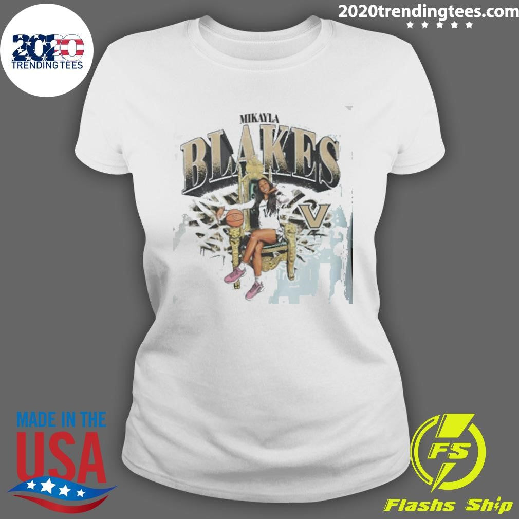 Mikayla Blakes Vanderbilt Commodores 90s Graphic Shirt