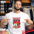 Mike Trout Los Angeles Angels baseball Planet Euphoria T-Shirt