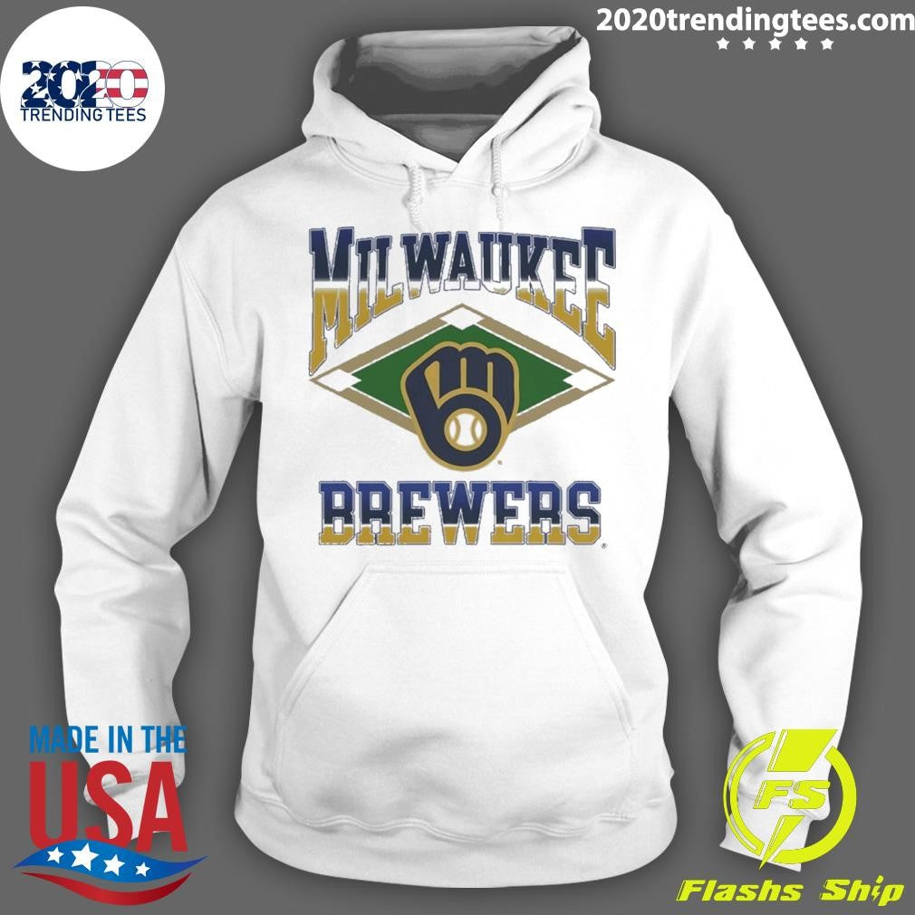 Milwaukee Brewers Baseball Field Diamond Shirt
