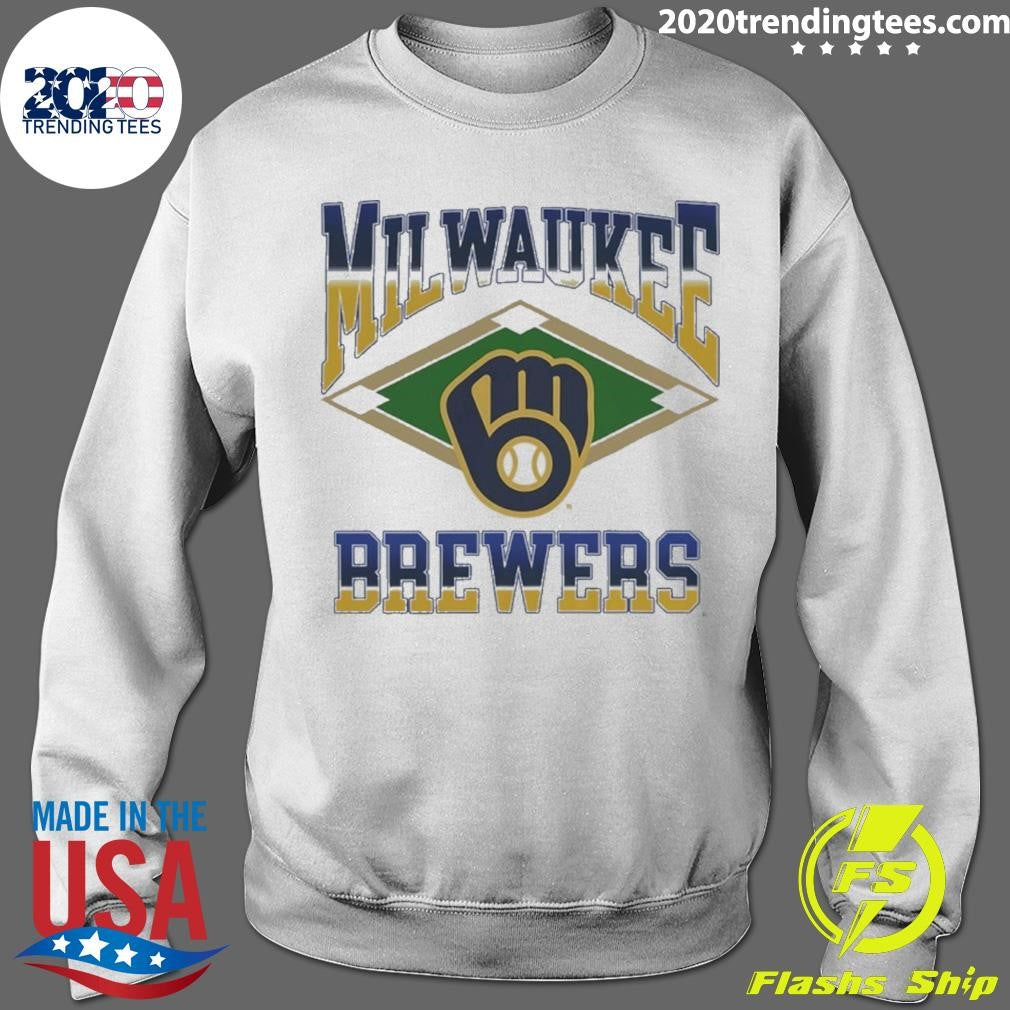 Milwaukee Brewers Baseball Field Diamond Shirt
