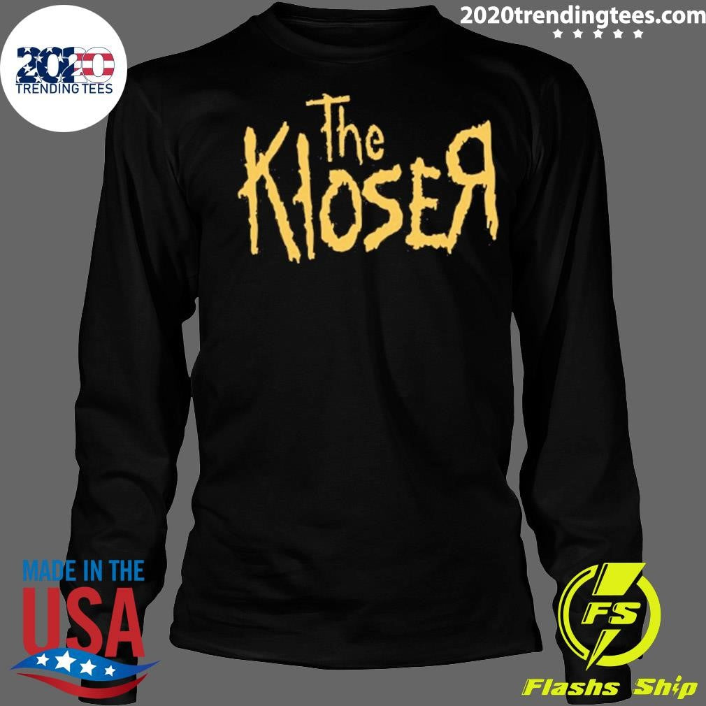 Milwaukee Brewers The Kloser Text Shirt