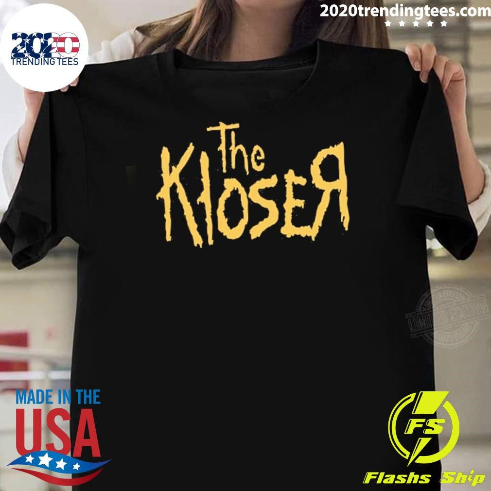 Milwaukee Brewers The Kloser Text Shirt