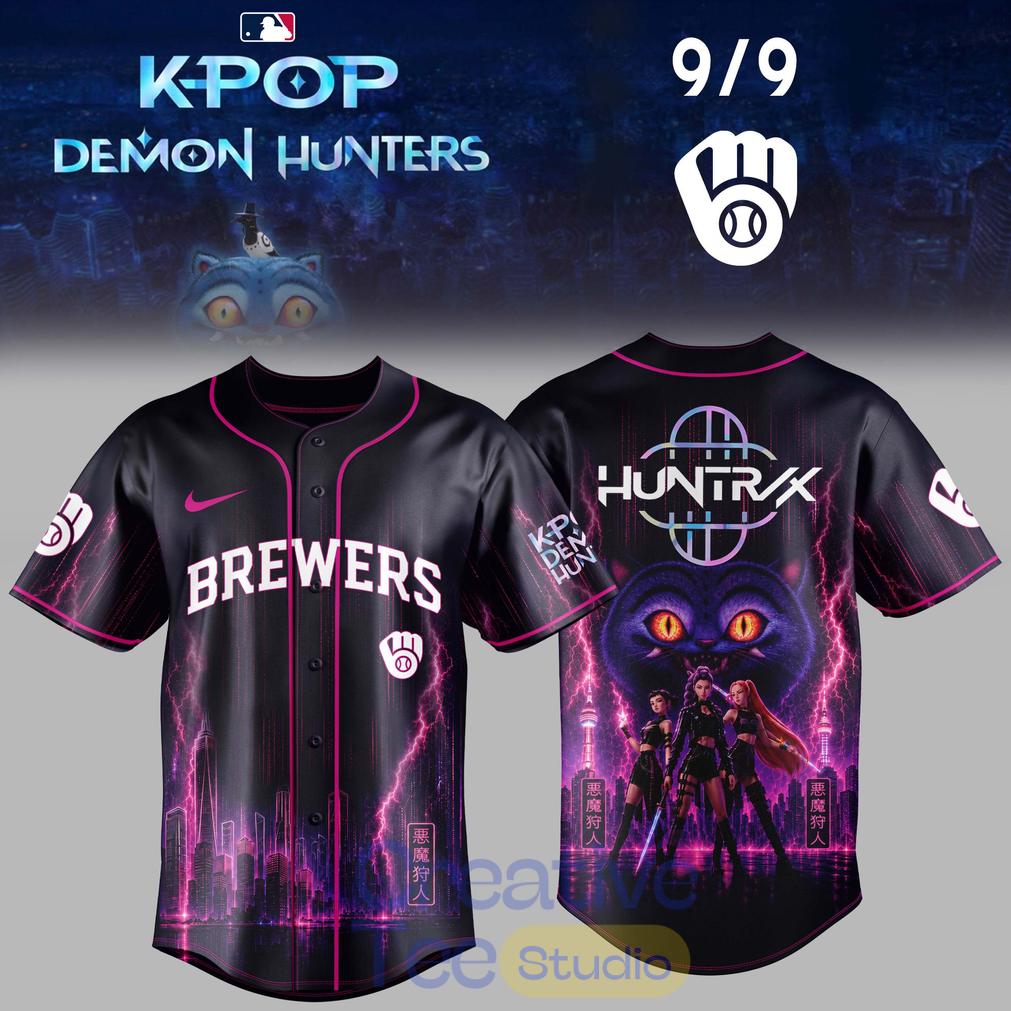 Milwaukee Brewers x K-Pop Demon Hunters Night 2026 Baseball Jersey
