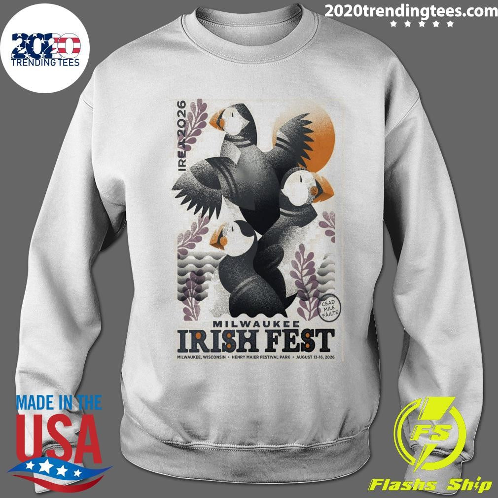 Milwaukee Irish Fest Milwaukee WI August 13-16, 2026 Shirt
