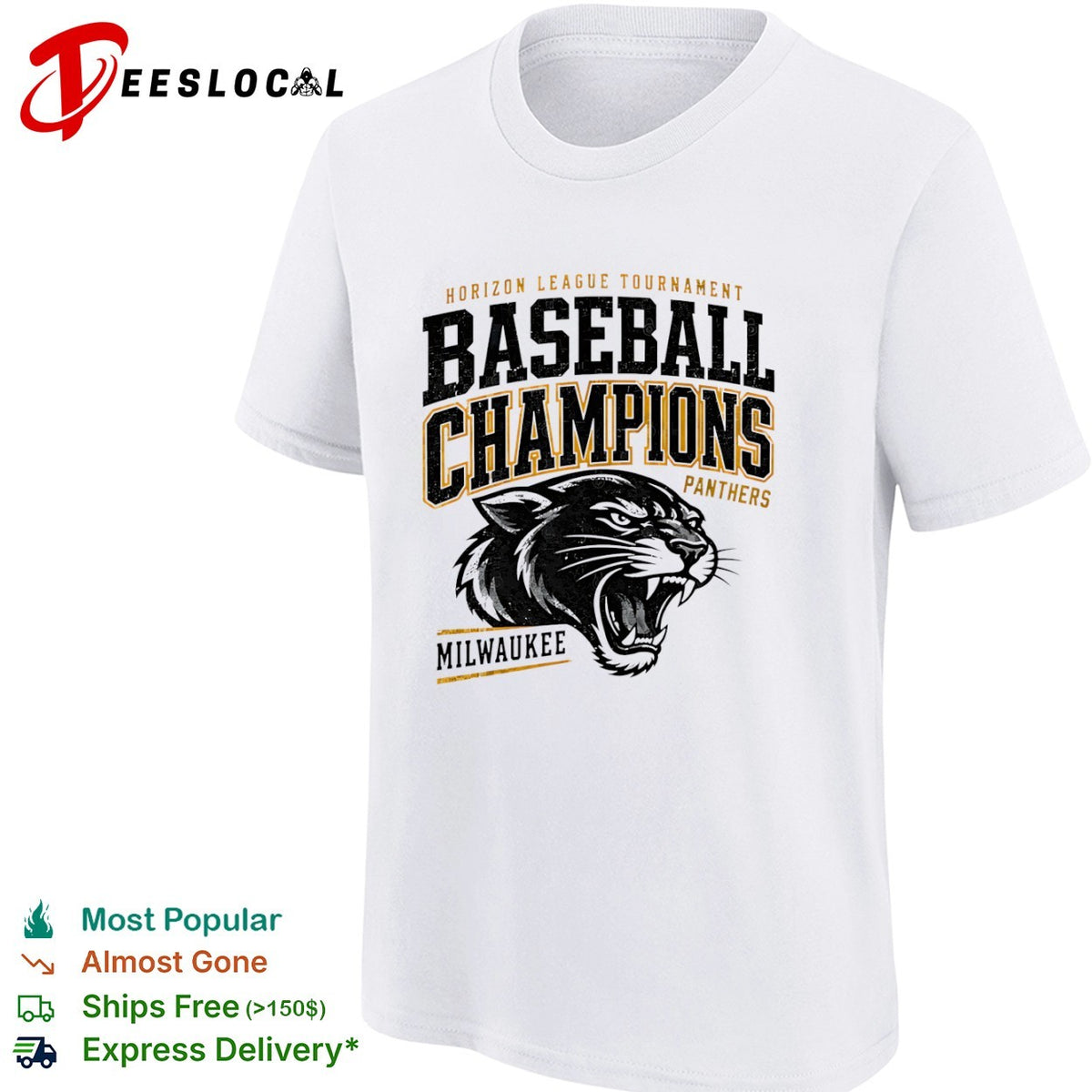 Milwaukee Panthers Horizon League Tournament Baseball Champions shirt