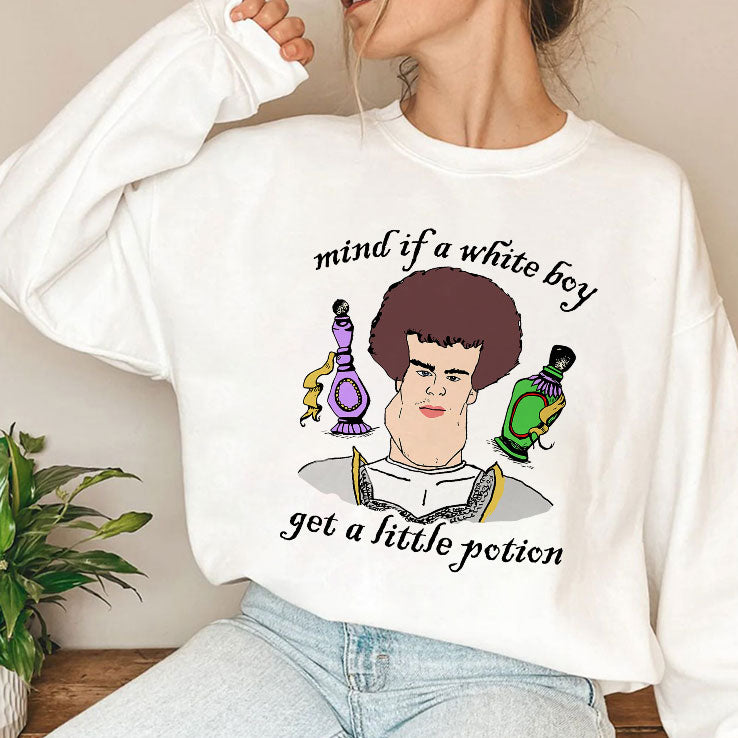 Mind If A White Boy Get A Little Potion Shirt