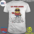 Minion My Four Moods I Need Coffee I Need A Nap I Need A Vacation Need Duct Tape Shirt