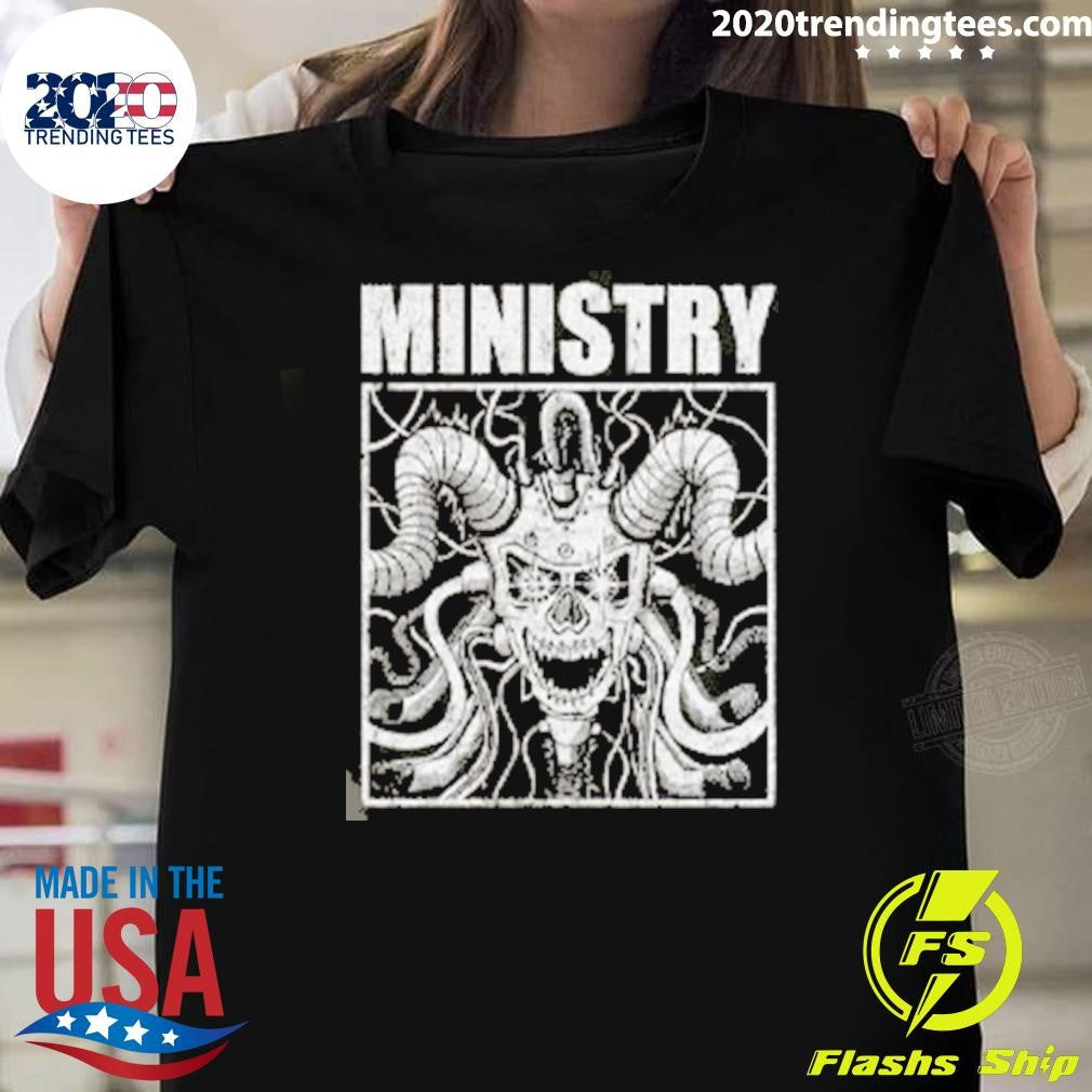 Ministry Machine Skull Shirt