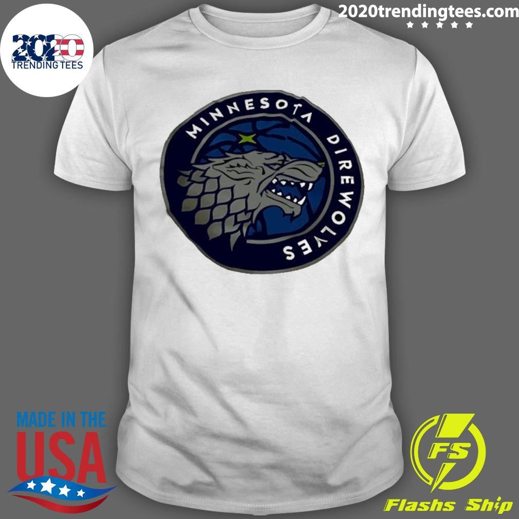 Minnesota Direwolves Minnesota Timberwolves Logo Shirt