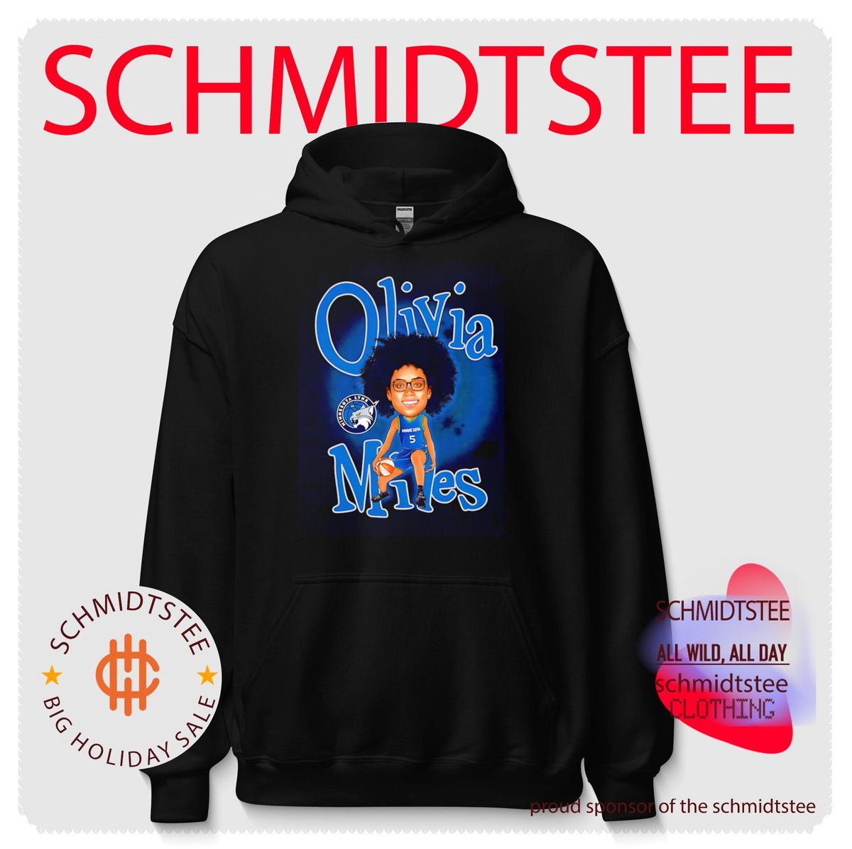 Minnesota Lynx Olivia Miles Player caricature shirt