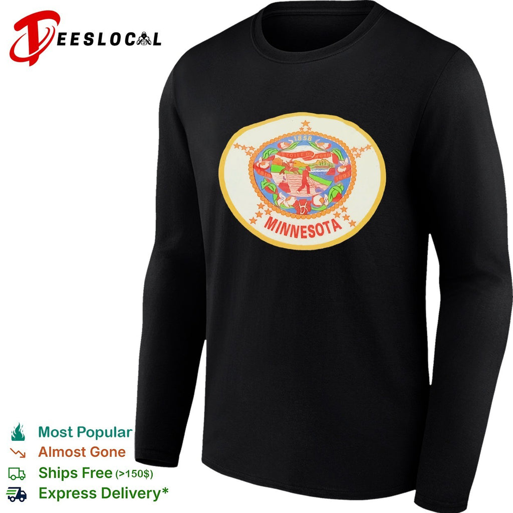 Minnesota State Seal 1858 L Etoile Du Nord 1819 1893 Shirt