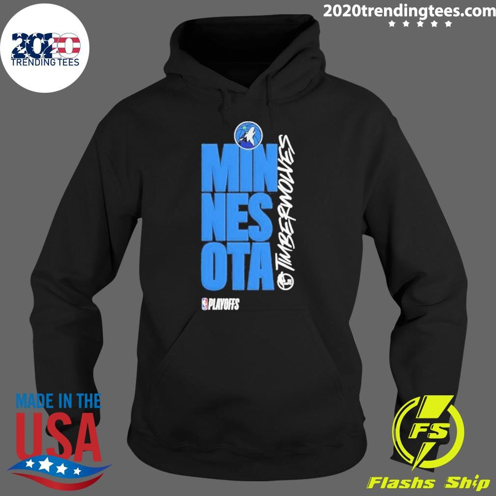 Minnesota Timberwolves 2026 Nba Playoff Black Shirt
