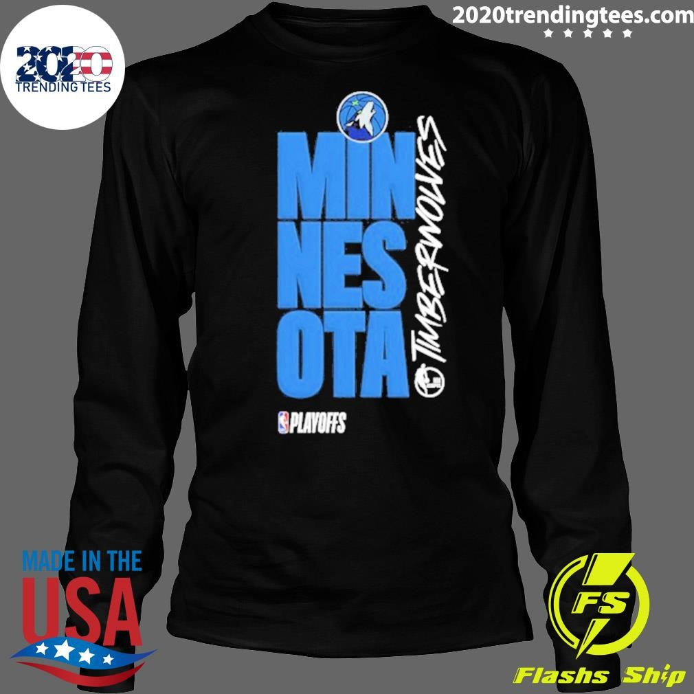 Minnesota Timberwolves 2026 Nba Playoff Black Shirt
