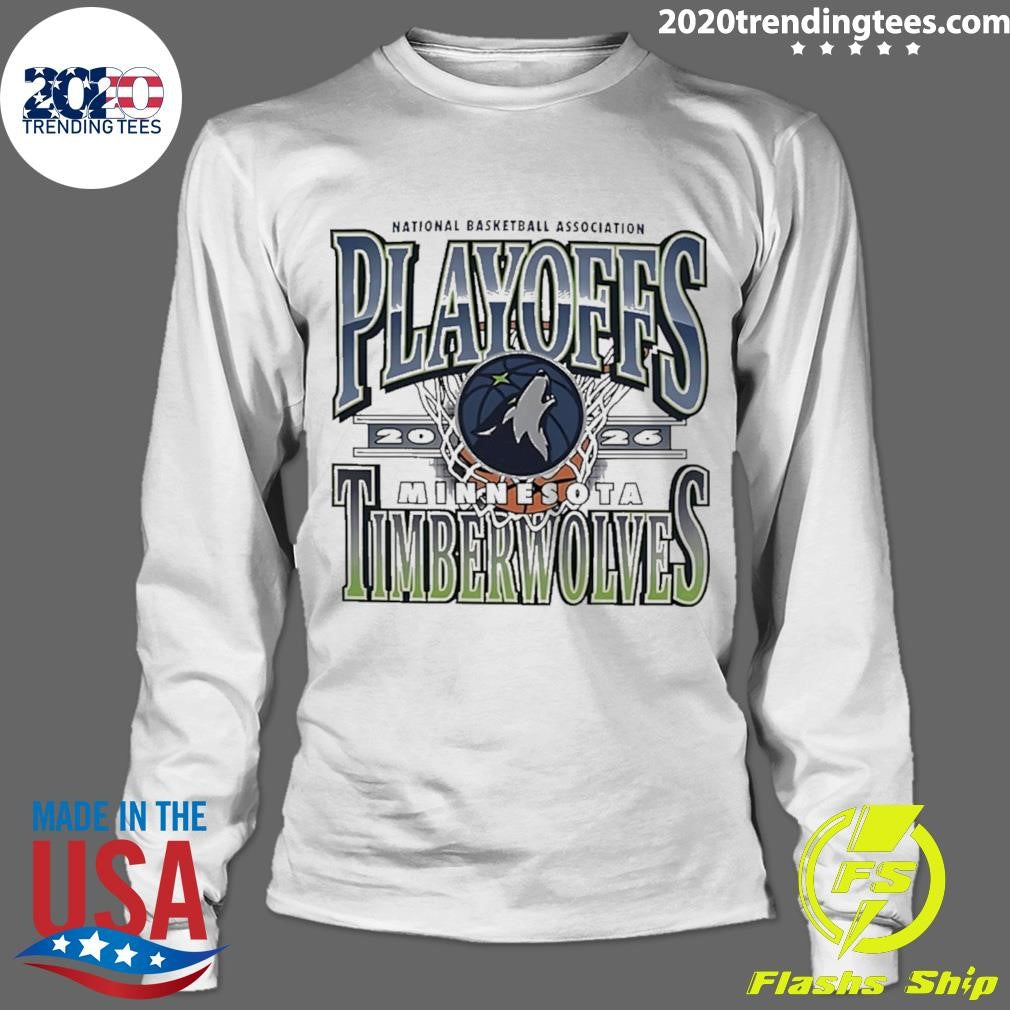 Minnesota Timberwolves 2026 Nba Playoff Logo Shirt