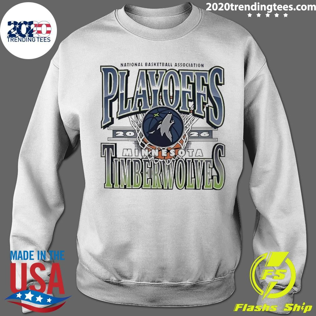 Minnesota Timberwolves 2026 Nba Playoff Logo Shirt