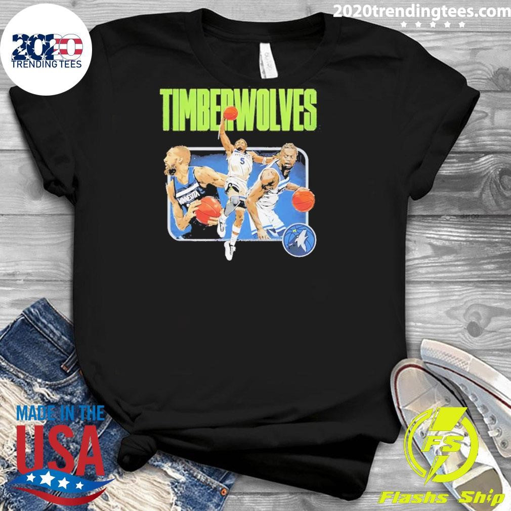 Minnesota Timberwolves 2026 Nba Playoffs Collage Moment Shirt