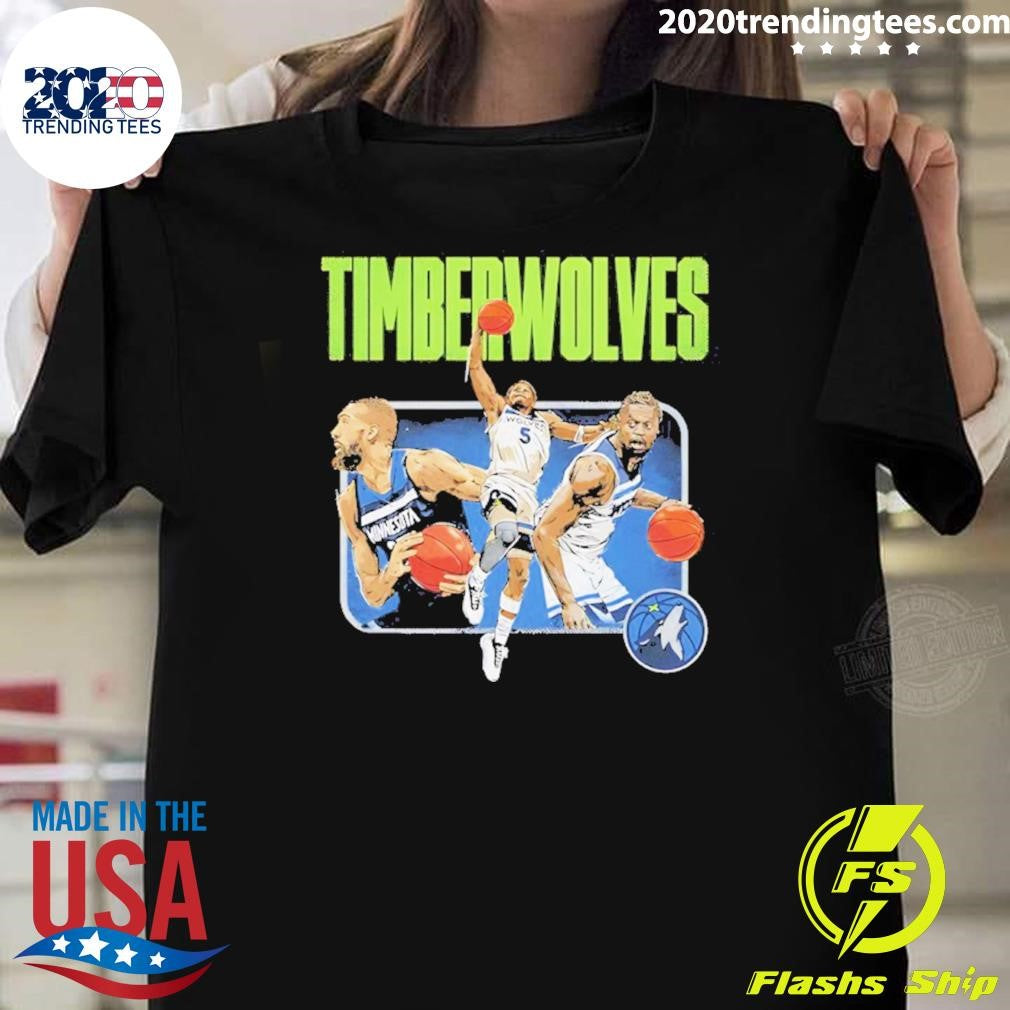 Minnesota Timberwolves 2026 Nba Playoffs Collage Moment Shirt