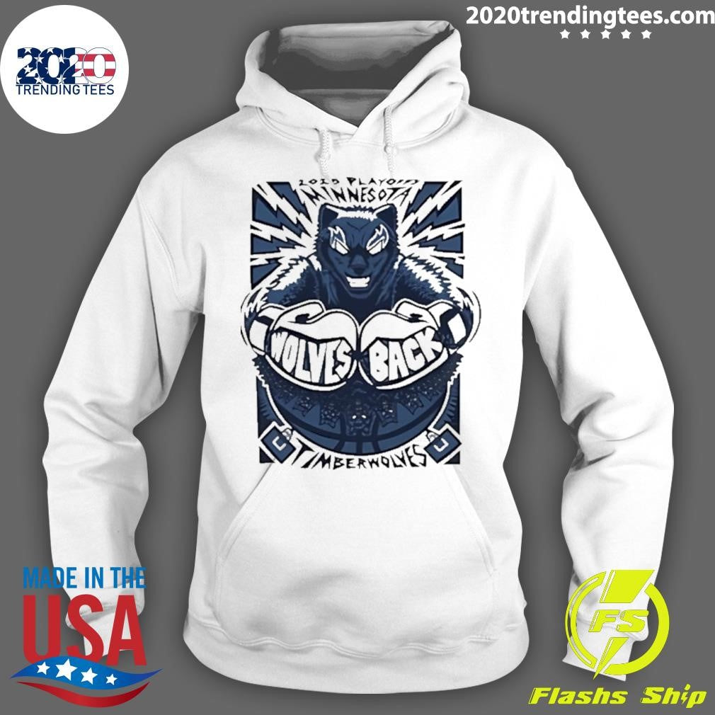 Minnesota Timberwolves 2026 Playoffs Wolves Back Shirt