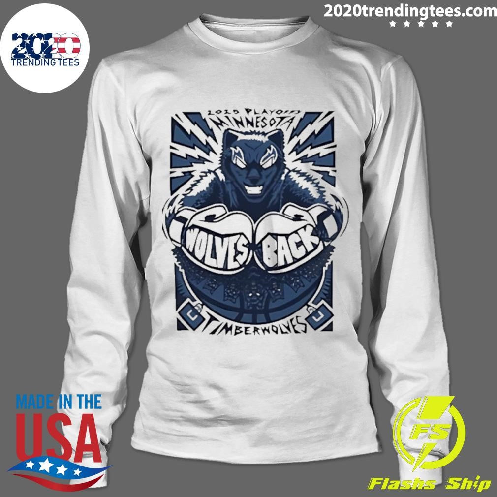Minnesota Timberwolves 2026 Playoffs Wolves Back Shirt