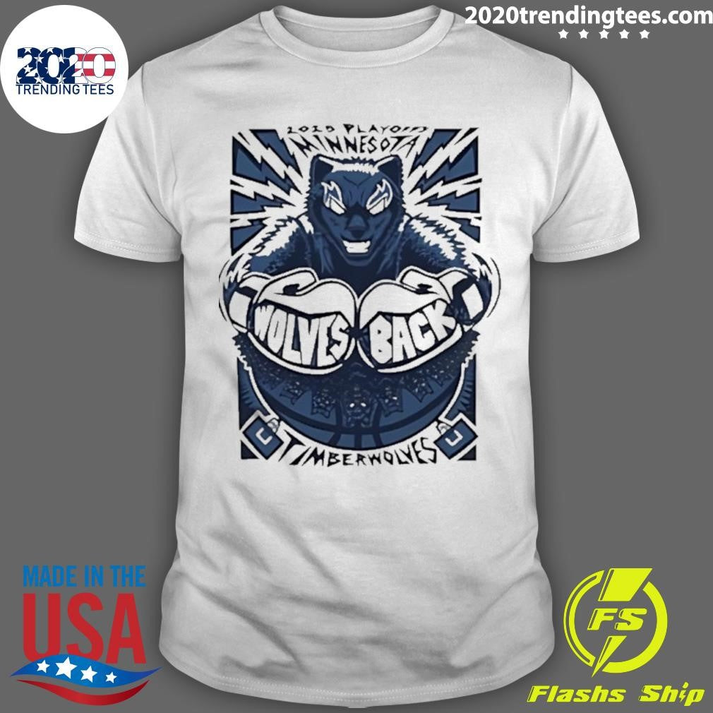 Minnesota Timberwolves 2026 Playoffs Wolves Back Shirt