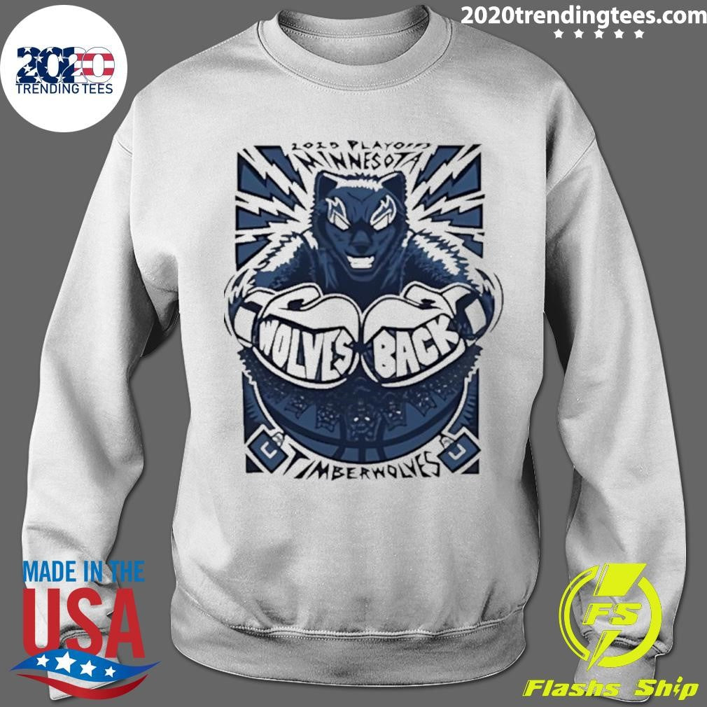 Minnesota Timberwolves 2026 Playoffs Wolves Back Shirt
