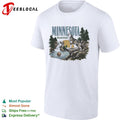 Minnesota Timberwolves Basketball Howling Wolf Nature shirt