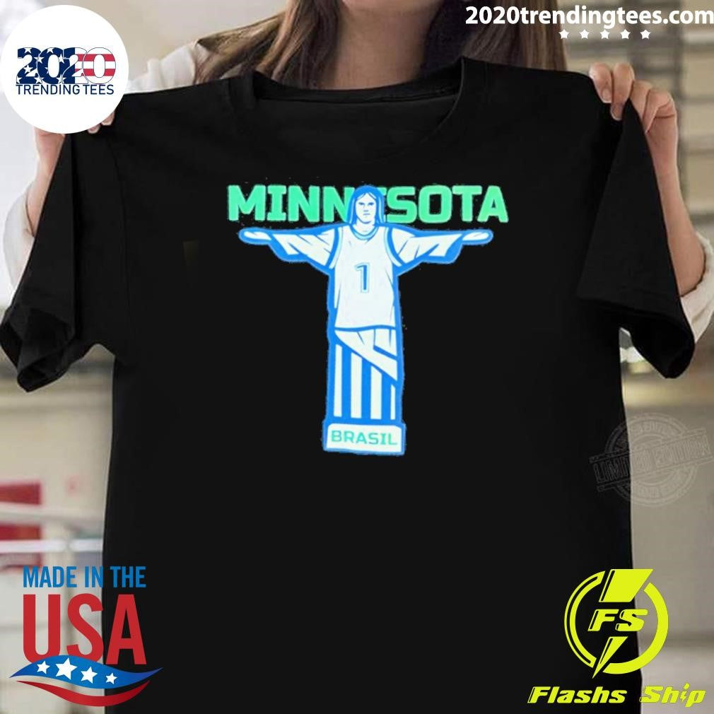 Minnesota Timberwolves Brasil Christ Shirt