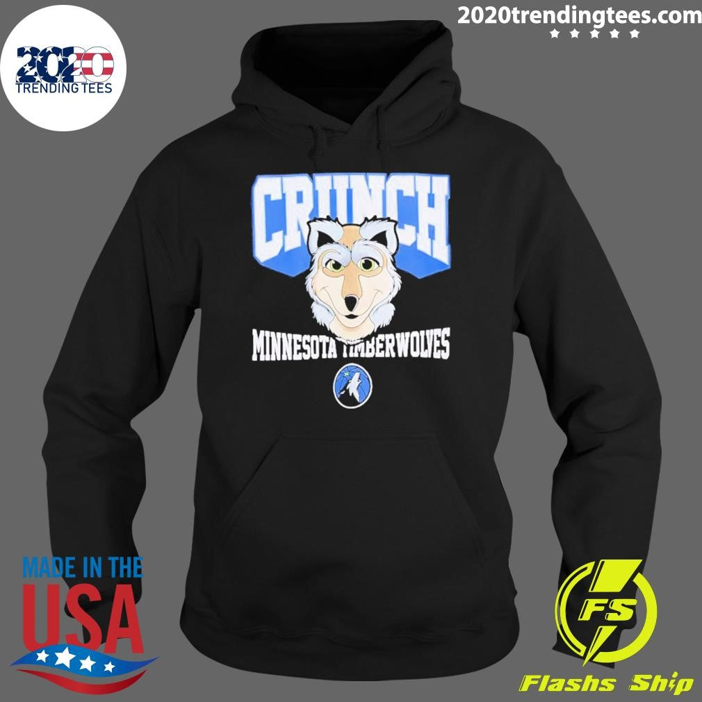 Minnesota Timberwolves Crunch The Wolf Mascot Shirt