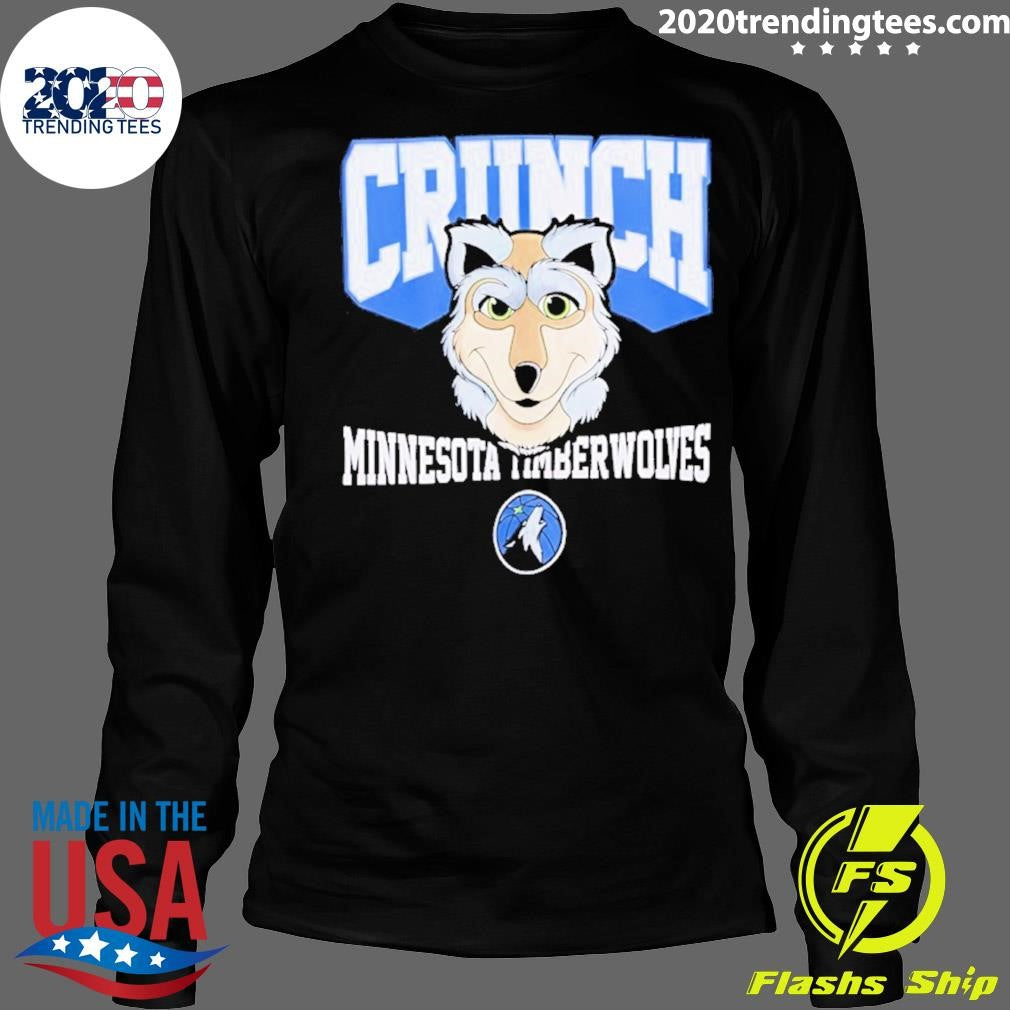 Minnesota Timberwolves Crunch The Wolf Mascot Shirt