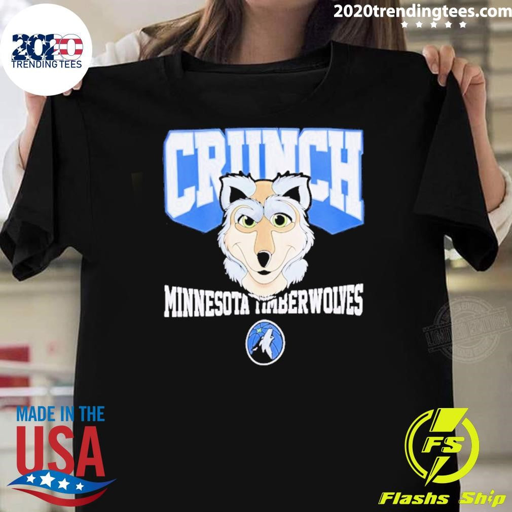 Minnesota Timberwolves Crunch The Wolf Mascot Shirt