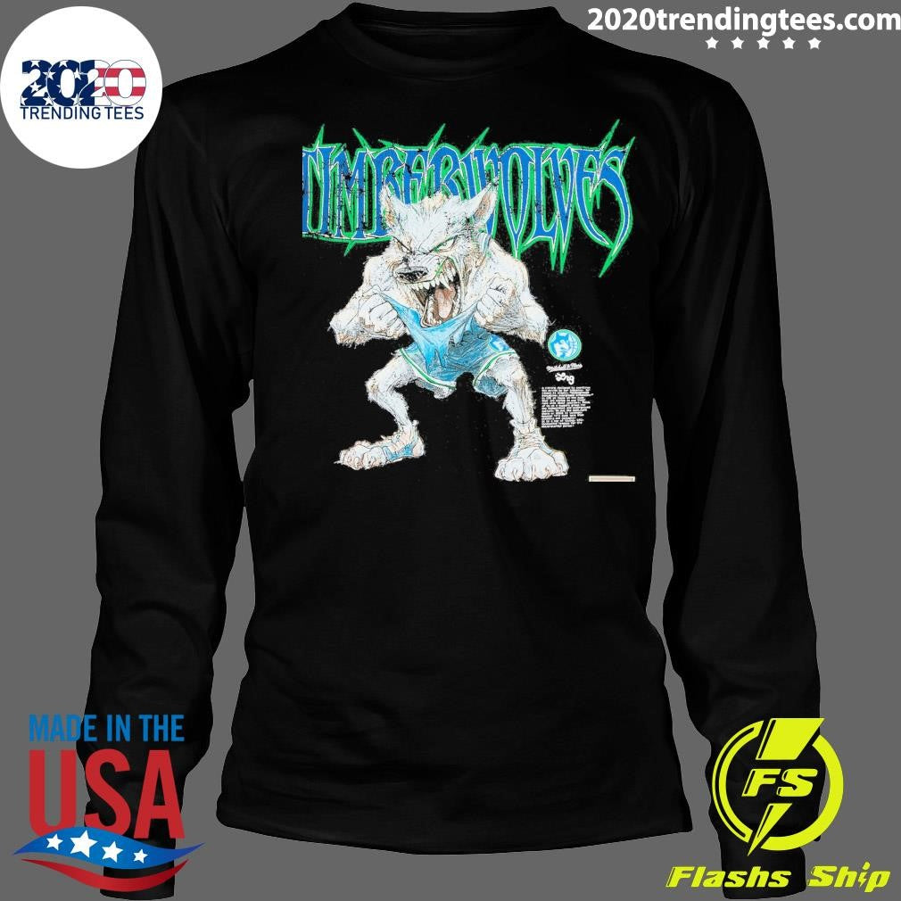Minnesota Timberwolves Mitchell & Ness x LRG Wild Art Shirt