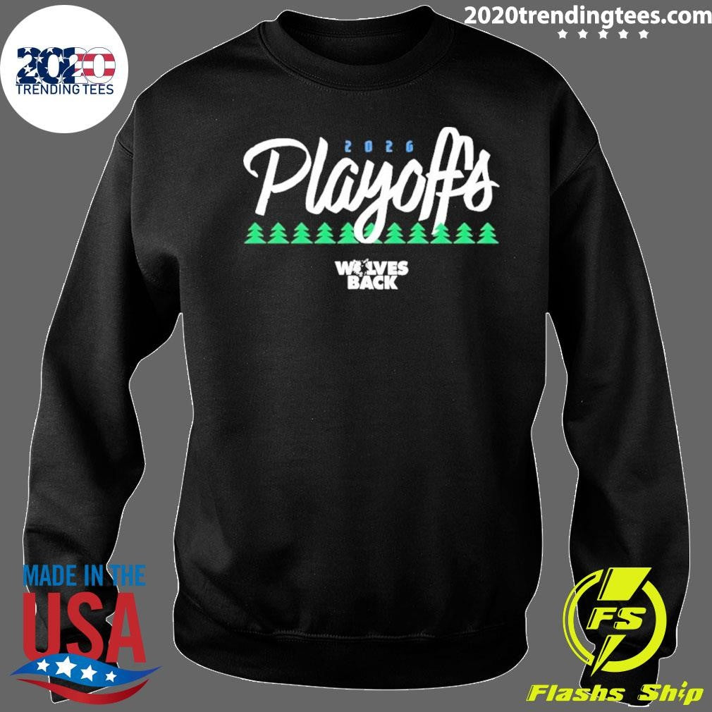 Minnesota Timberwolves Wolves Back Game 3 Playoffs 2026 Shirt