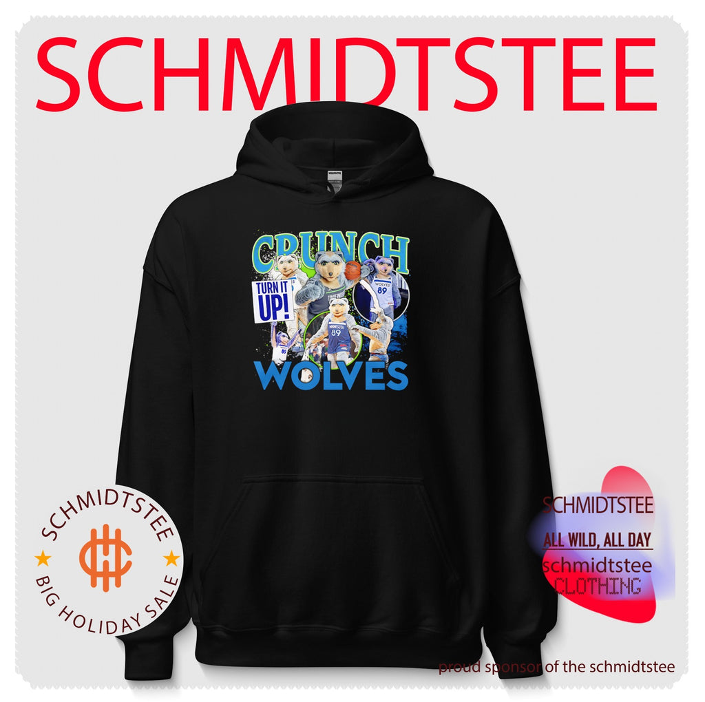 Minnesota Timberwolves mascot crunch wolves shirt