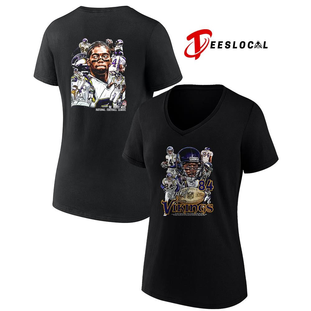 Minnesota Vikings Randy Moss graphic signature shirt