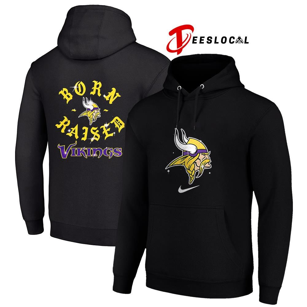 Minnesota Vikings x Born and Raised logo shirt