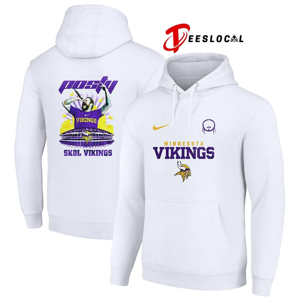 Minnesota Vikings x Post Malone Posty stadium shirt
