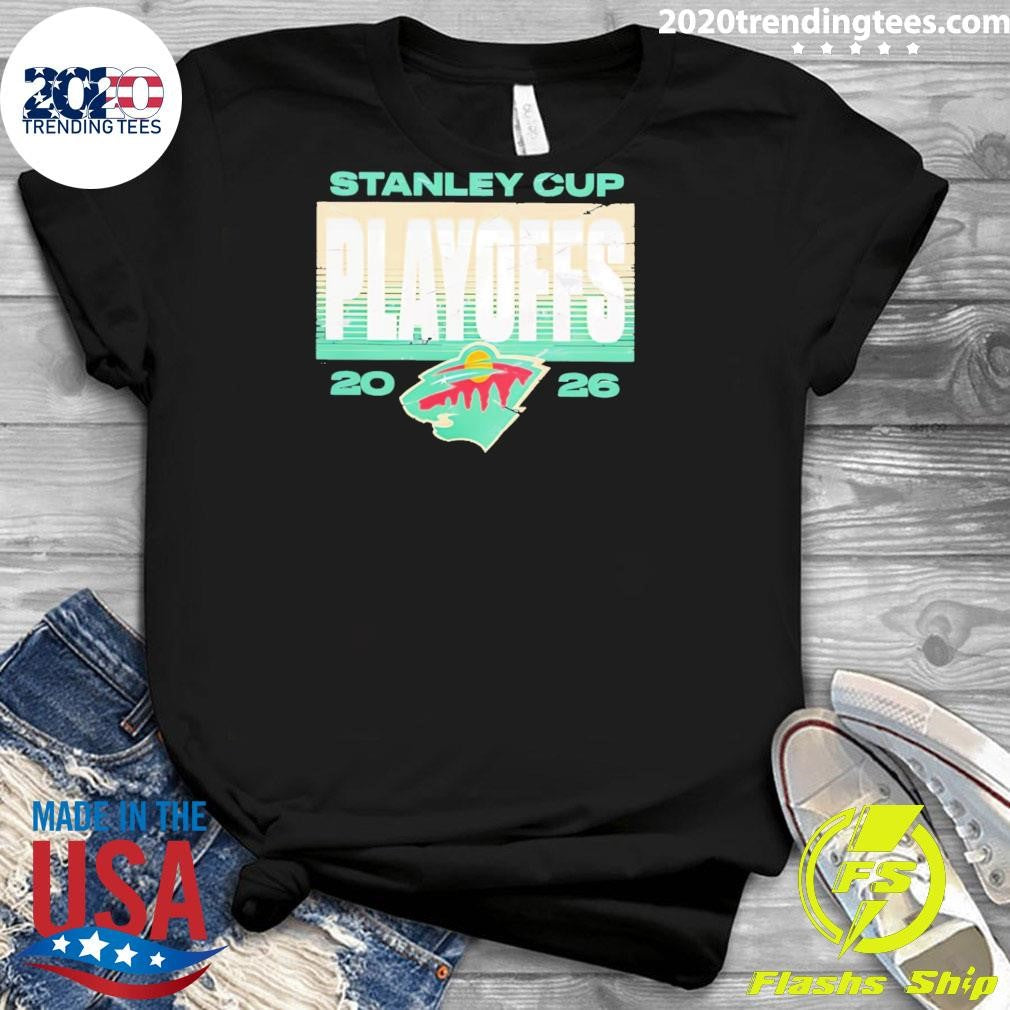 Minnesota Wild Fanatics 2026 Stanley Cup Playoffs Vintage Shirt