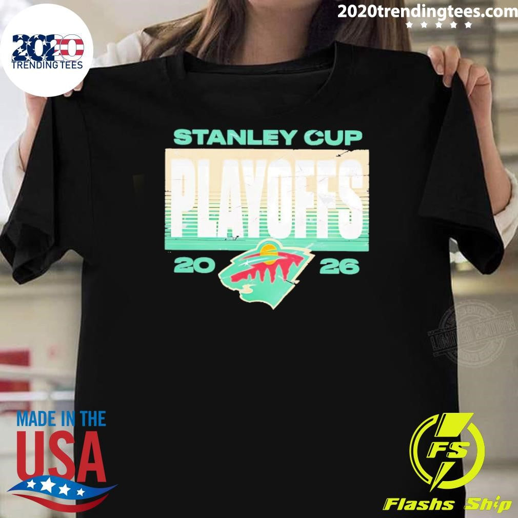 Minnesota Wild Fanatics 2026 Stanley Cup Playoffs Vintage Shirt
