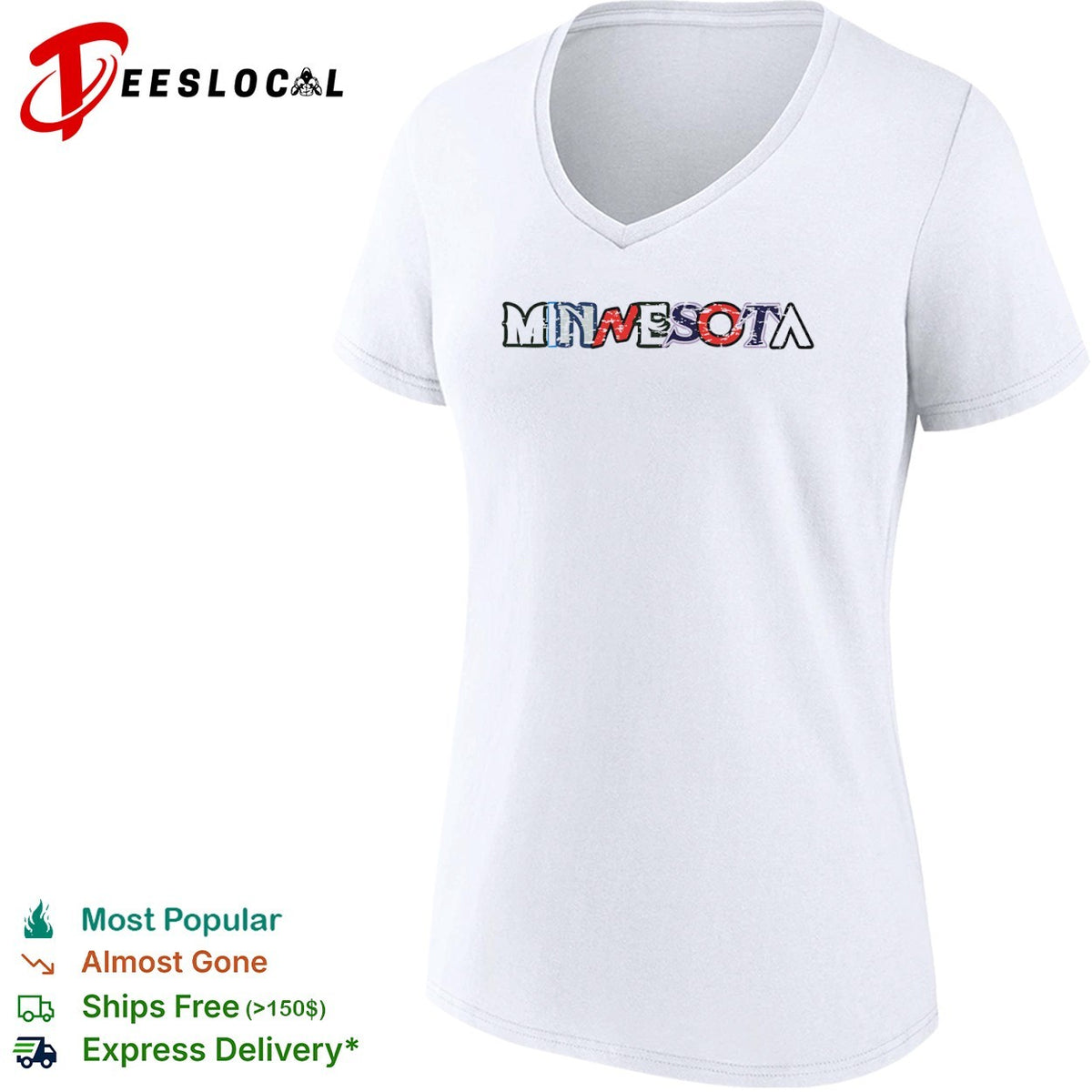 Minnesota sports teams multi logo shirt