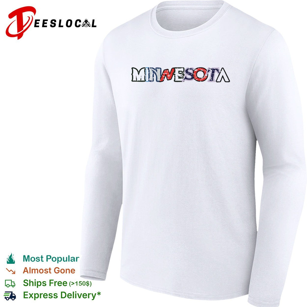 Minnesota sports teams multi logo shirt