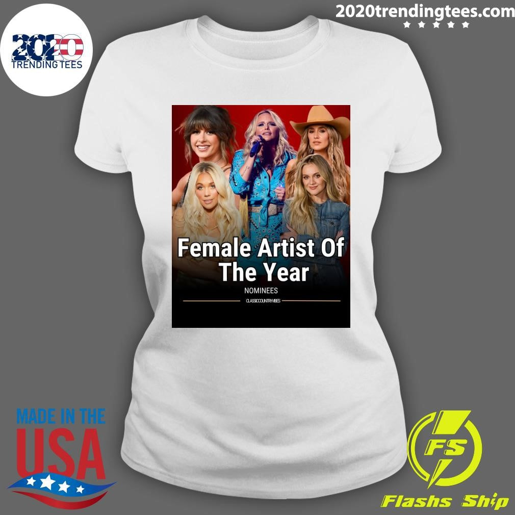 Miranda Lambert Female Artist Of The Year Nominees Shirt