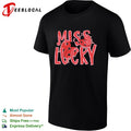 Miss Lucky Ladybug Heart shirt