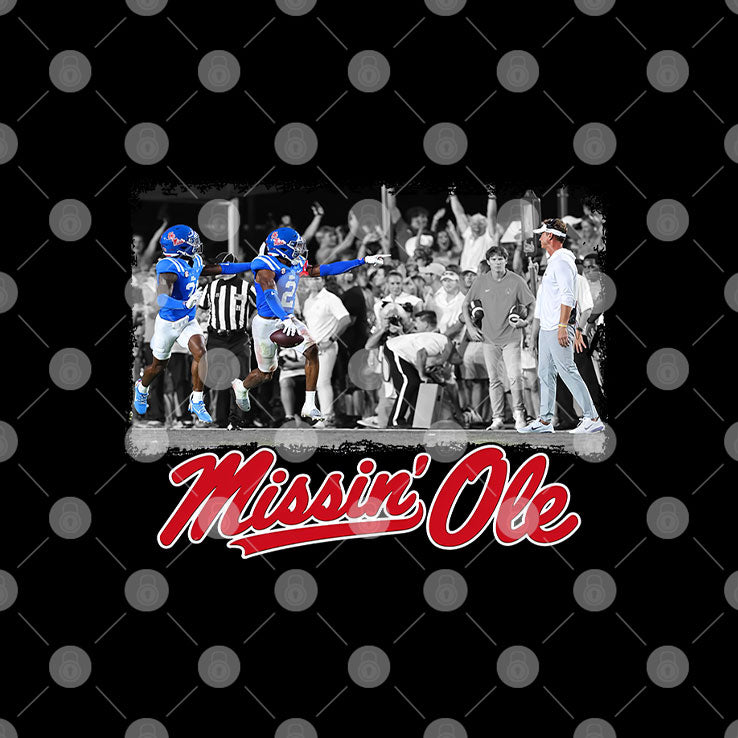 Missin’ Ole Mississippi Football Coach T Shirt